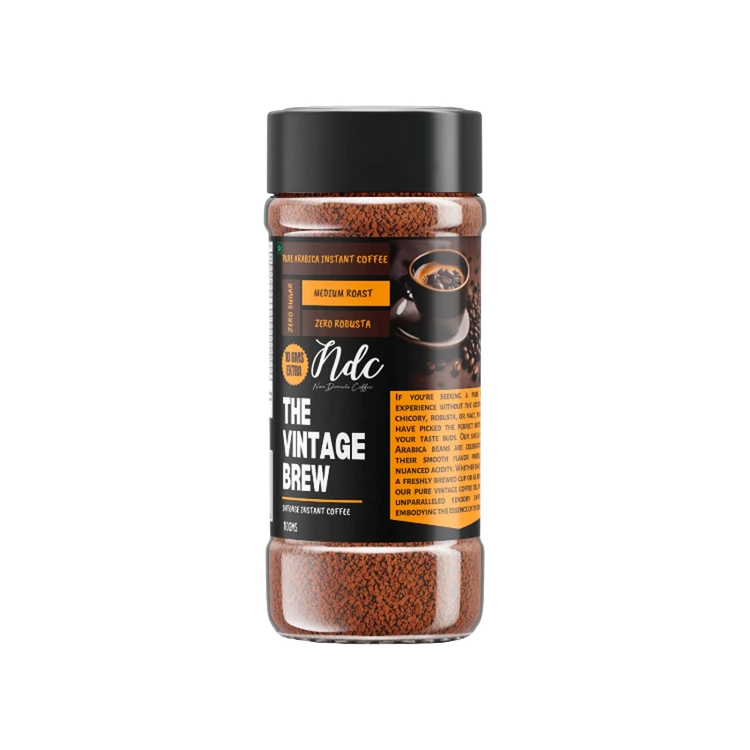 Nina Dorada Vintage Brew Pure Arabica Instant Coffee Powder