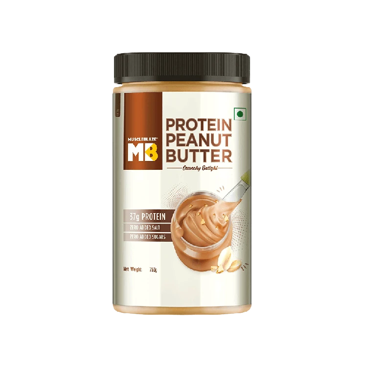 MuscleBlaze Protein Crunchy Peanut Butter
