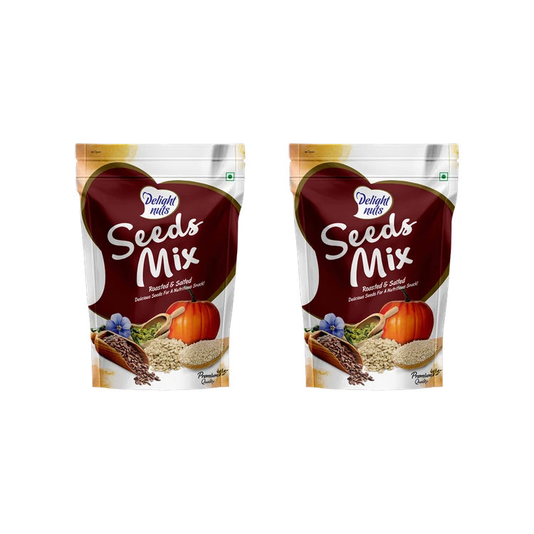 Delight nuts Roasted and Salted Seeds Mix - Pack of 2