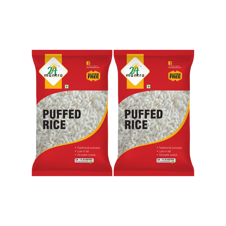 24 Mantra Organic Puffed Rice - Pack of 2
