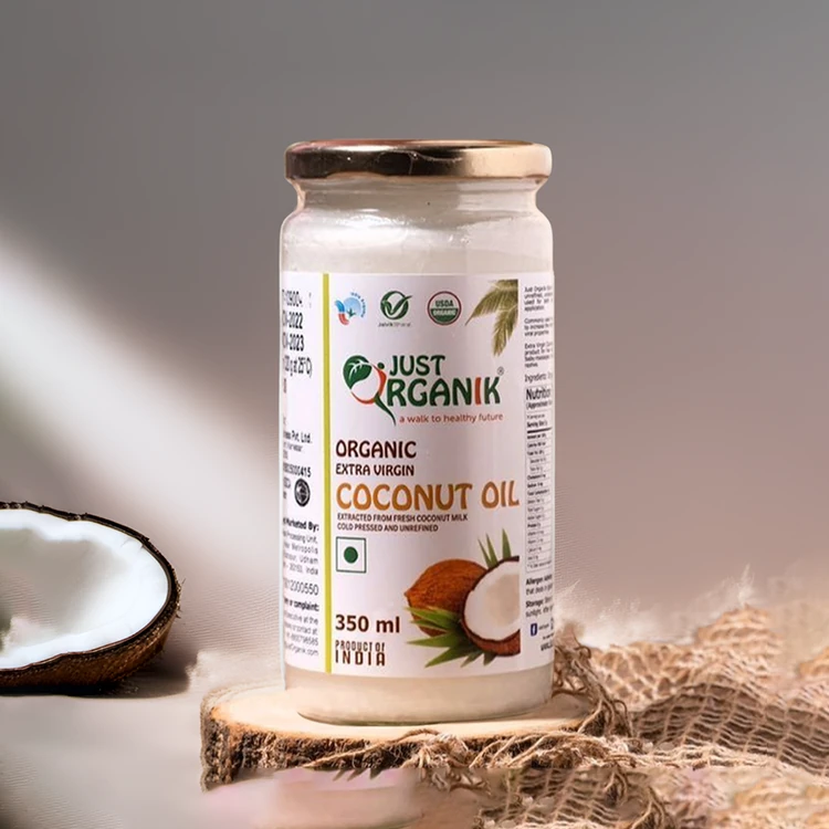 Just Organik Extra Virgin Organic Coconut Oil