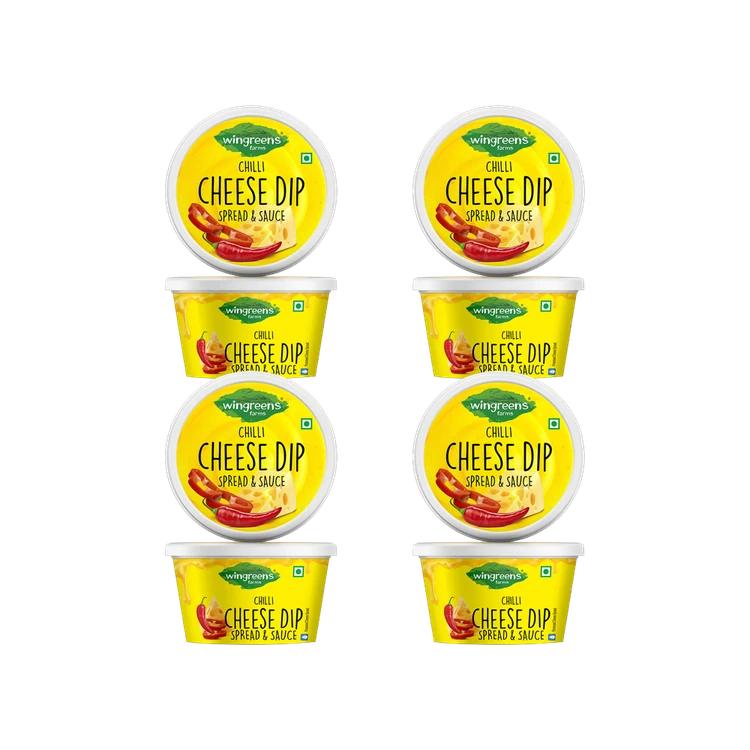 Wingreens Farms Chilli Cheese Dip - Pack of 4