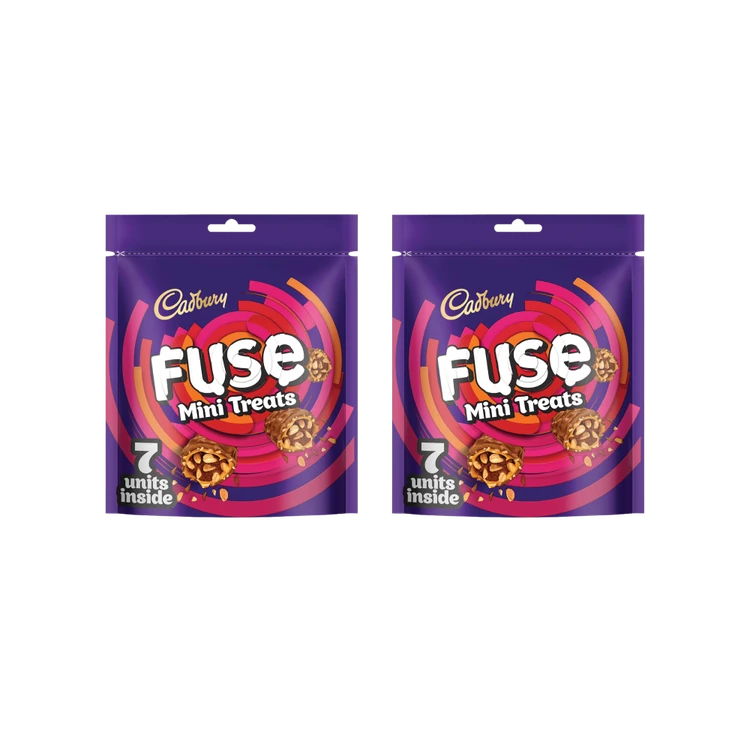 Cadbury Fuse Mini Treats Chocolate Pack - Pack of 2