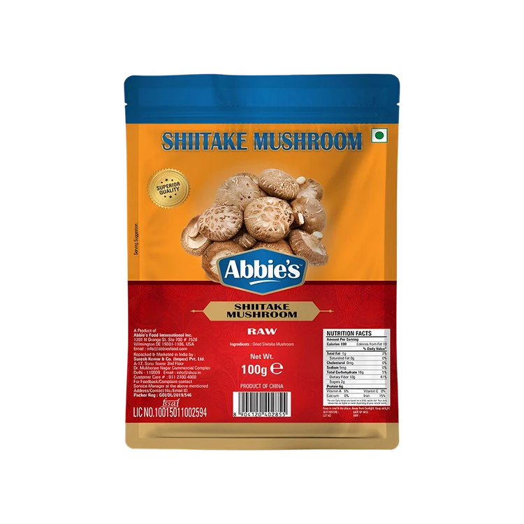 Abbie's Shiitake Raw Mushroom