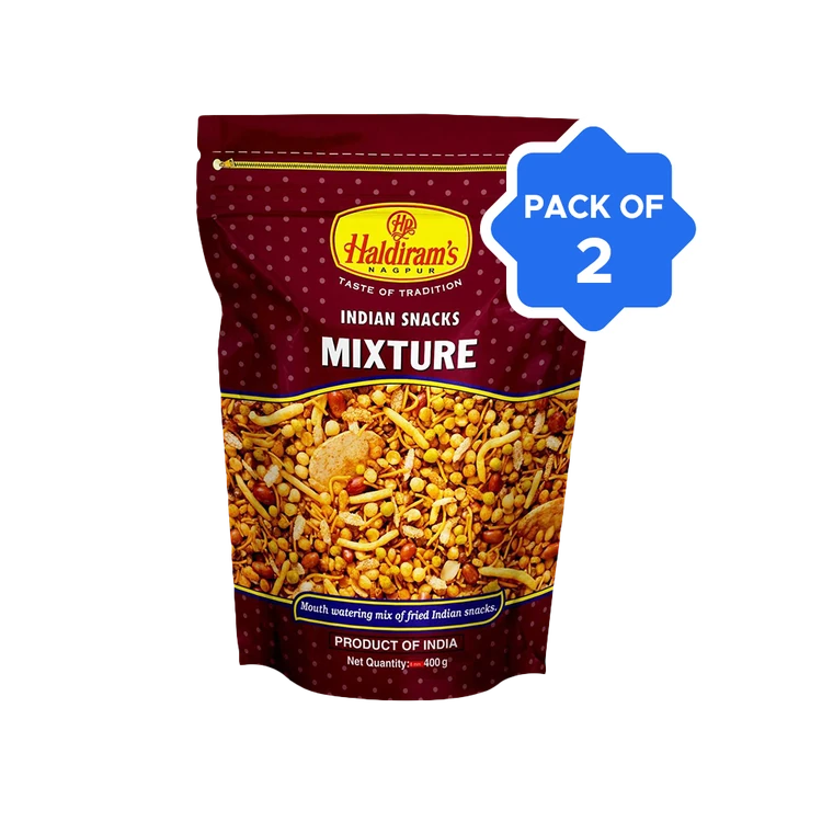 Haldiram's Nagpur Mixture Namkeen - Pack of 2