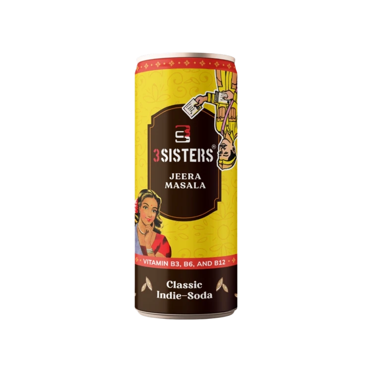 3 Sisters Classic Indie Soda (Jeera Masala)