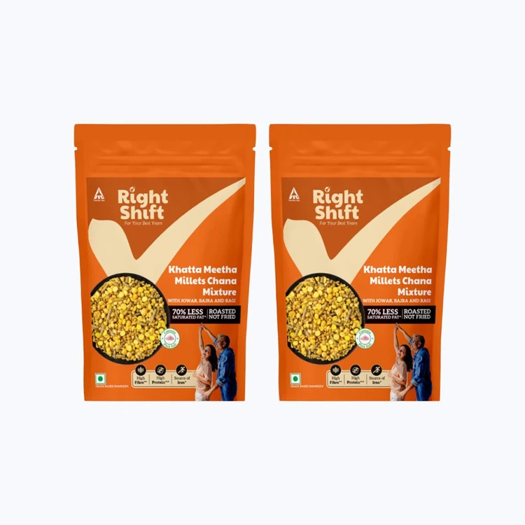ITC Right Shift Roasted Khatta Meetha Millets Chana Mixture