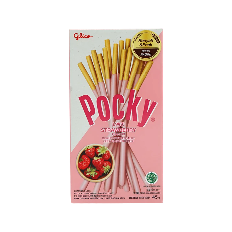 Pocky Strawberry Flavour Biscuit Sticks