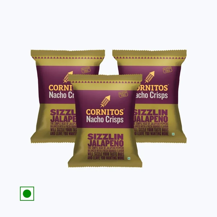 Cornitos Sizzlin Jalapeno Nachos - Pack of 3