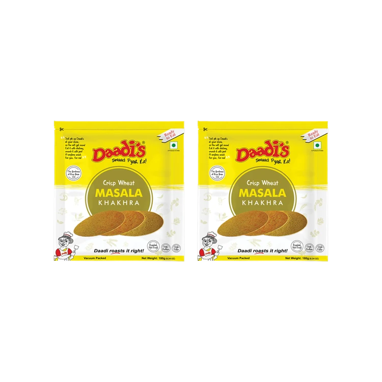 Daadi's Masala Khakhra - Pack of 2