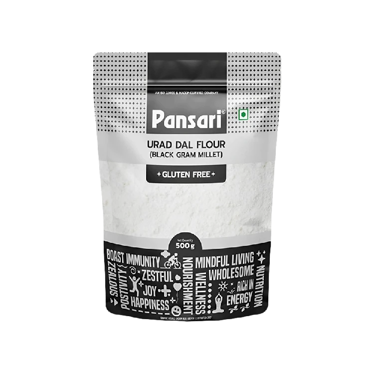 Pansari Urad Dal Flour/Black Gram Millet (Bele Hittu)