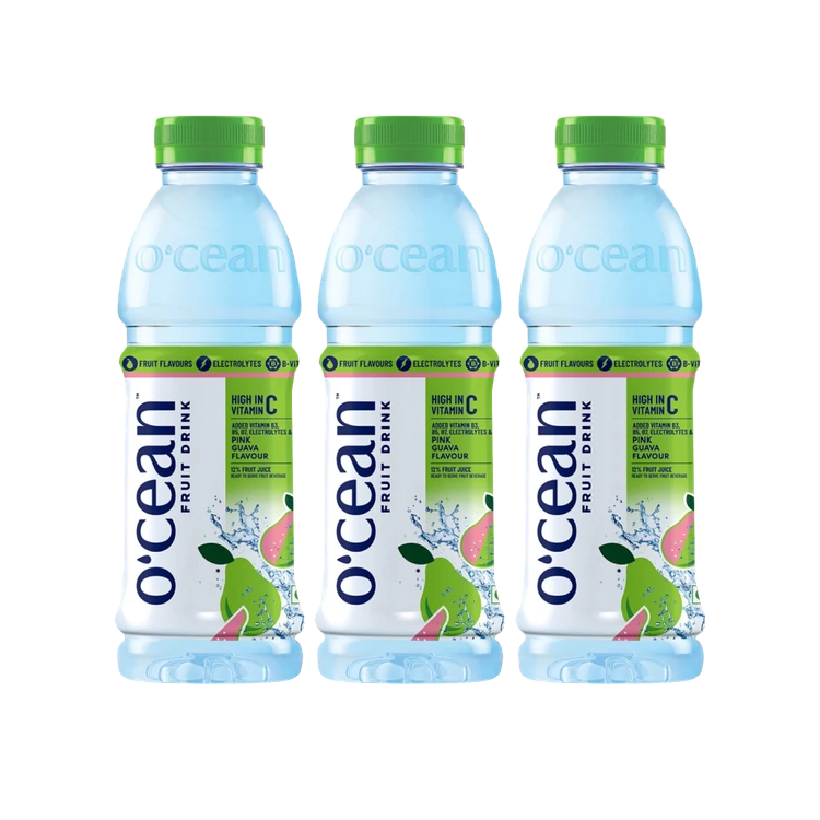 O'cean Pink Guava Flavoured Water - Pack of 3