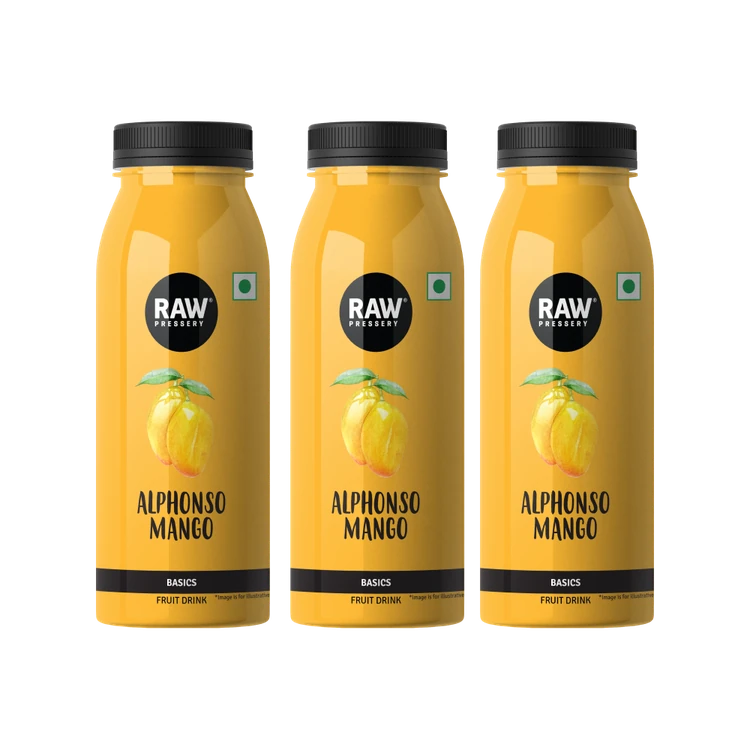 Raw Pressery Alphonso Mango Drink - Pack of 3