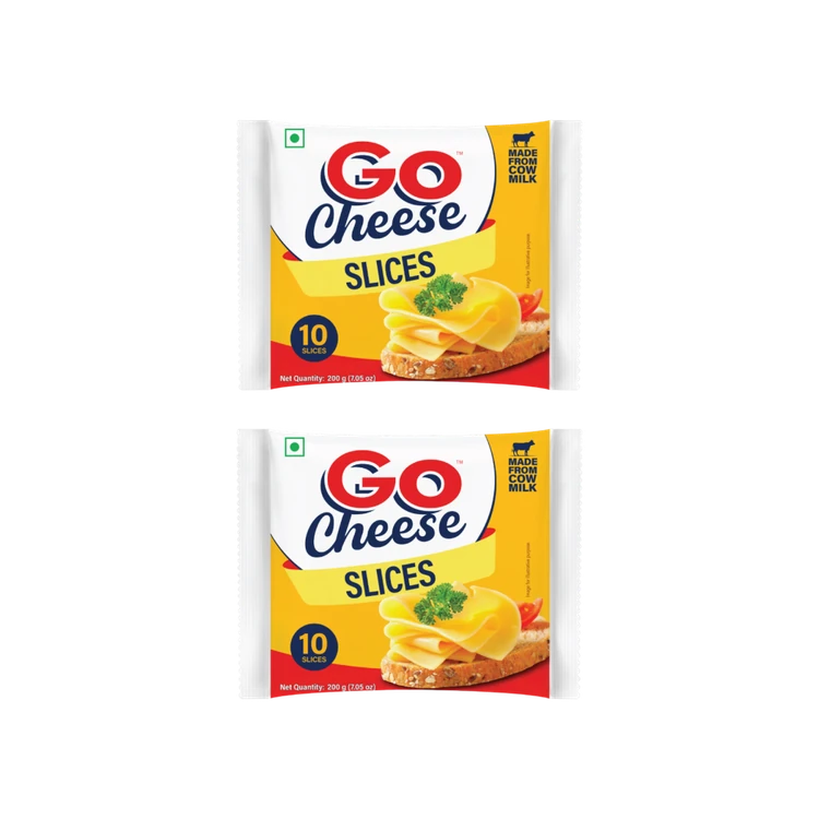 Go Cheese Slices - Pack of 2