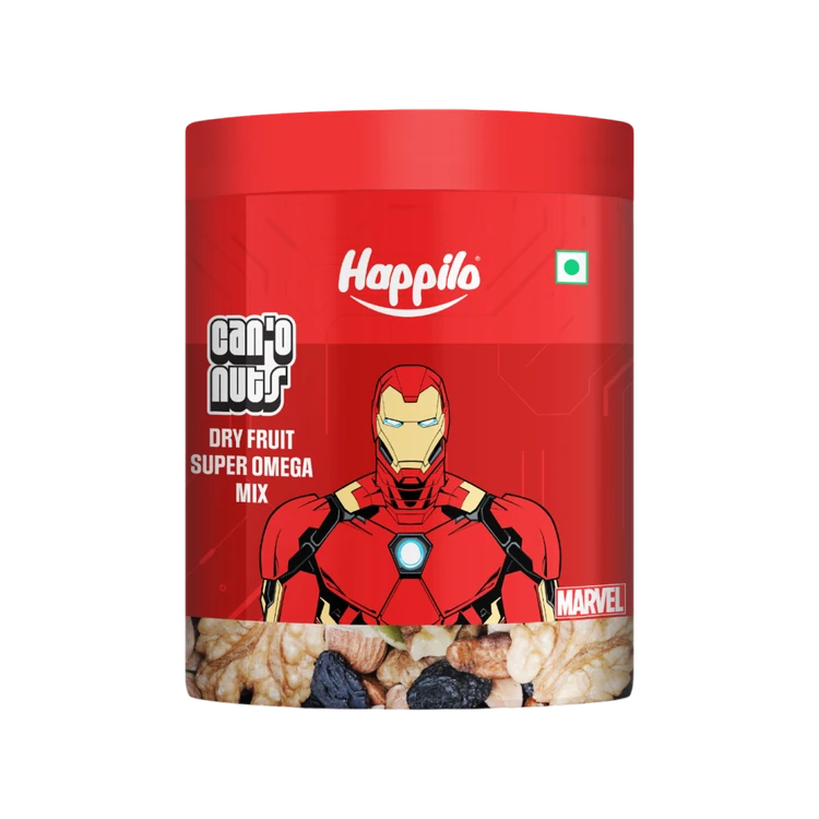 Happilo Can'o Nuts Trail Mix (Super Omega) (Dry Fruit Mishrana)