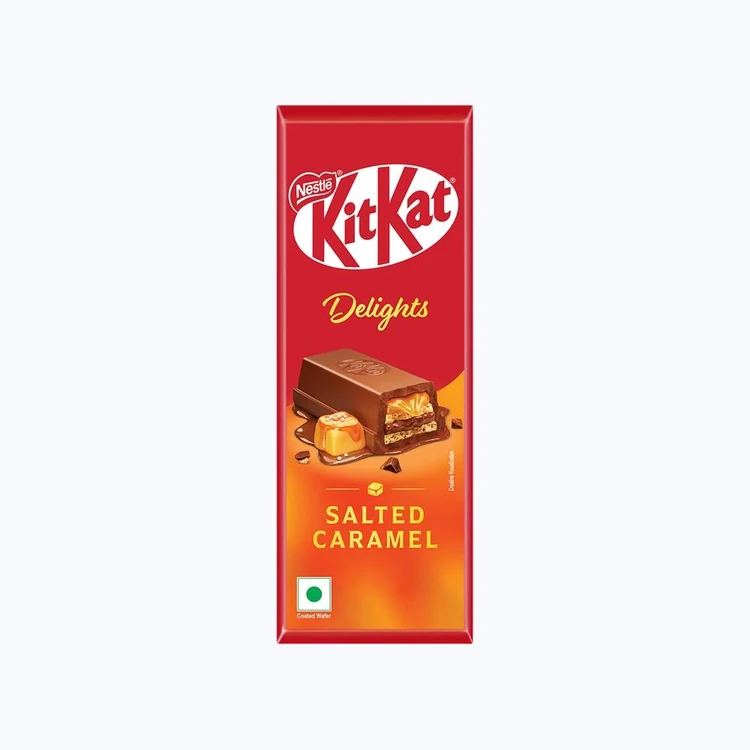 Nestle KitKat Delights Salted Caramel Wafer Chocolate