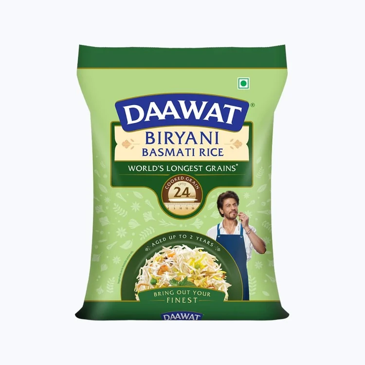 Daawat Biryani Basmati Rice (Extra Long Grain) (Basmati Akki)