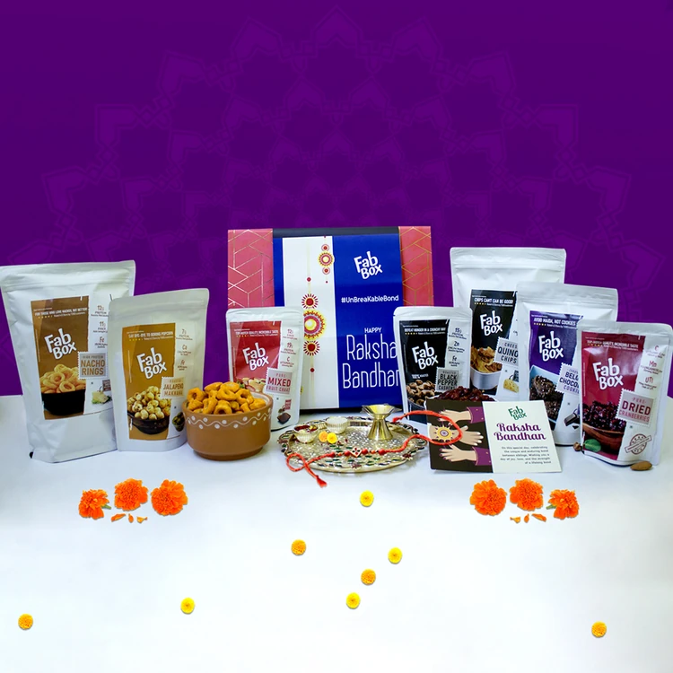 FabBox Anokha Bandhan Dry Fruits Gift Pack (Dry Fruits Udugore Pack)