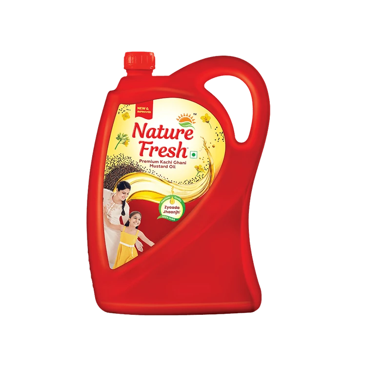Nature Fresh Kachi Ghani Mustard Oil (Sasive Enne)