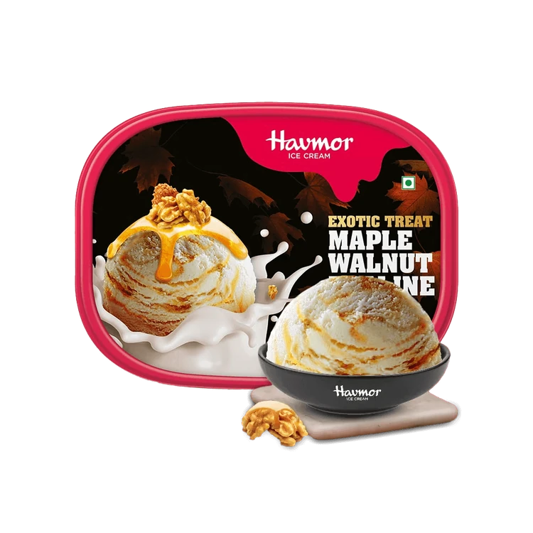 Havmor Maple Walnut Praline Ice Cream Tub