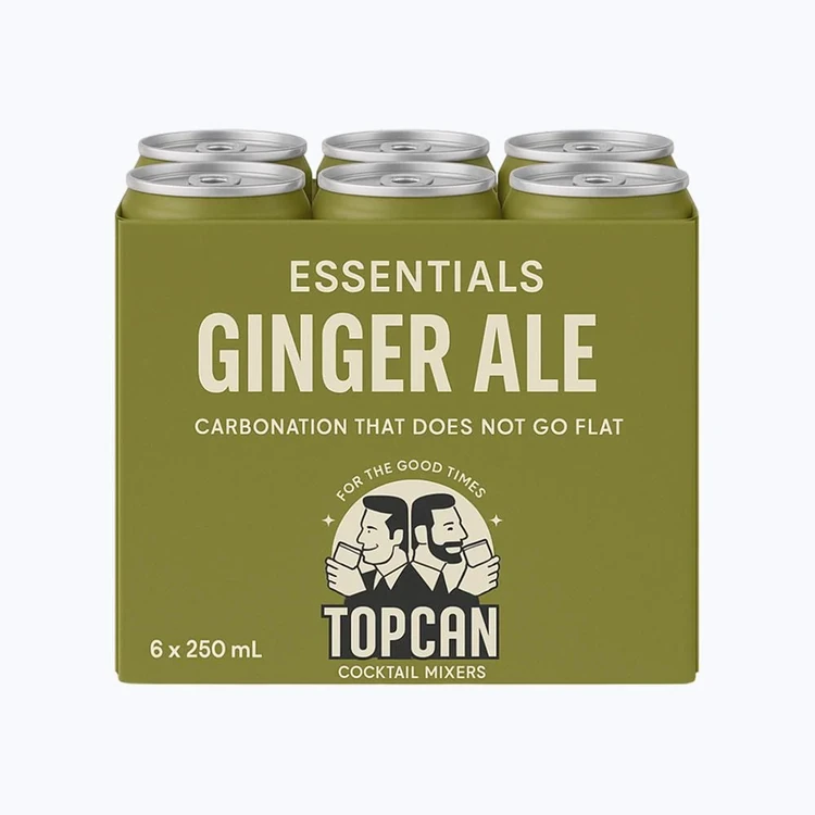 Topcan Carbonated Ginger Ale
