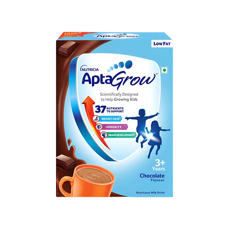 Aptagrow Chocolate Flavour Drink Mix For 3+ Years