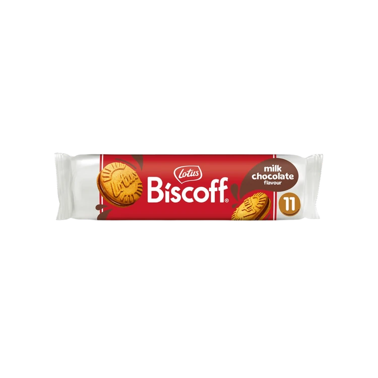 Lotus Biscoff Milk Chocolate Cream Biscuits