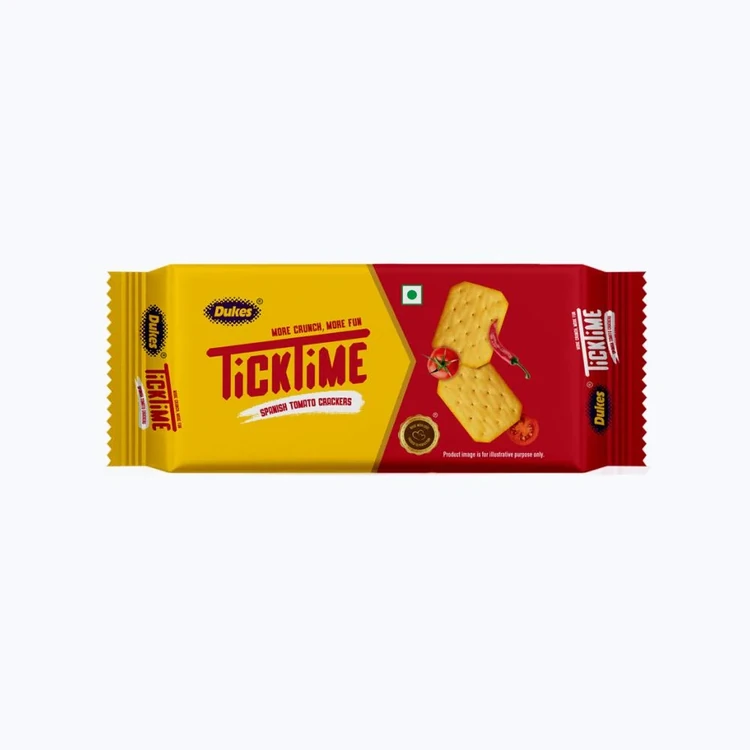 Dukes Ticktime Spanish Tomato Crackers Biscuits