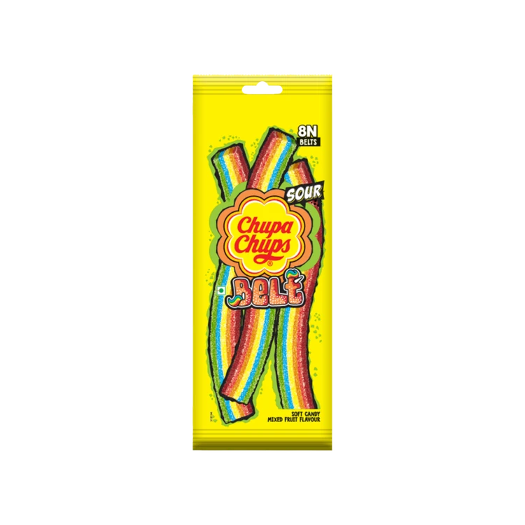 Chupa Chups Sour Belt Mixed Fruit Candy