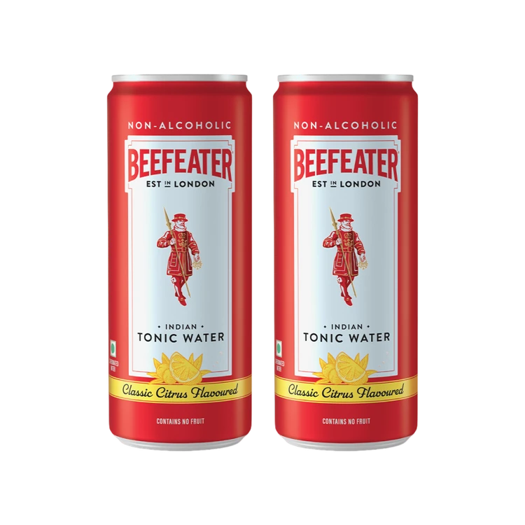 Beefeater Indian Tonic Water (Classic Citrus) Pack of 2