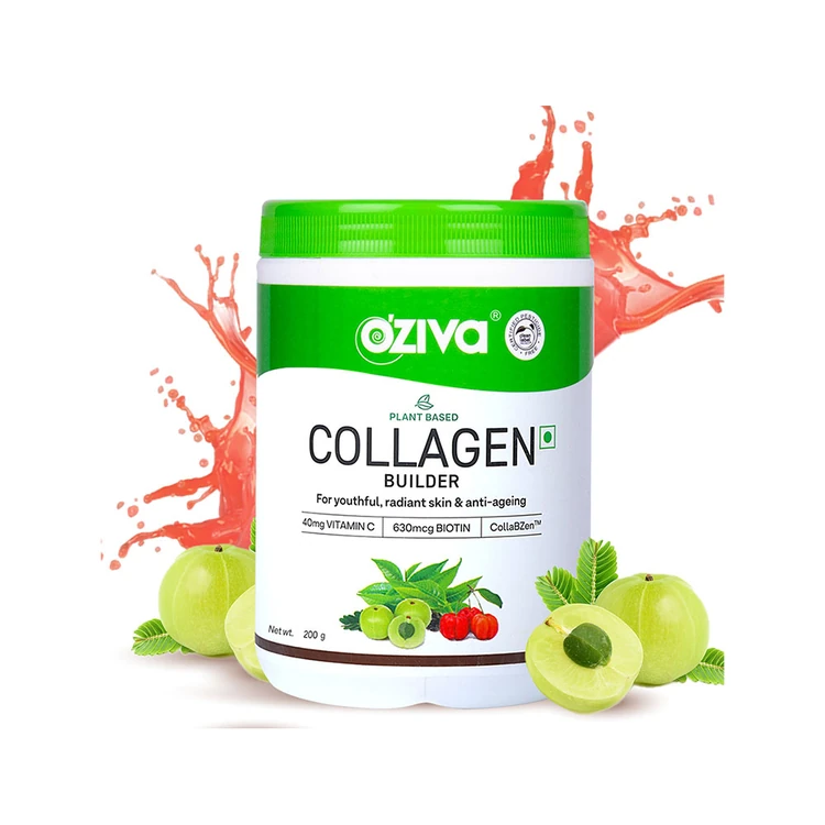 OZiva Plant Based Skin Radiance Collagen Supplement Classic
