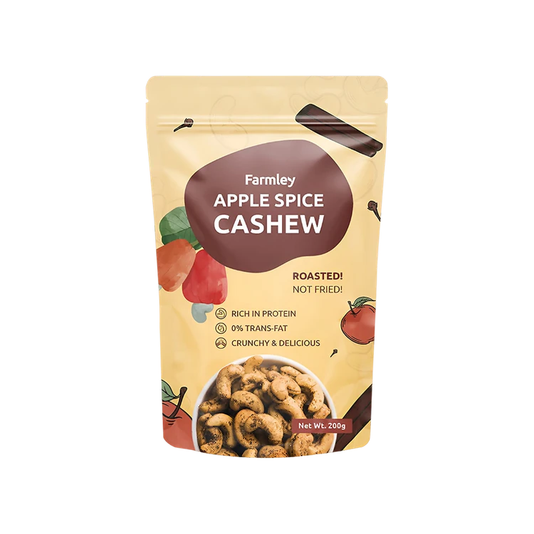 Farmley Apple Spice Flavoured Cashew (Flavoured Godambi)