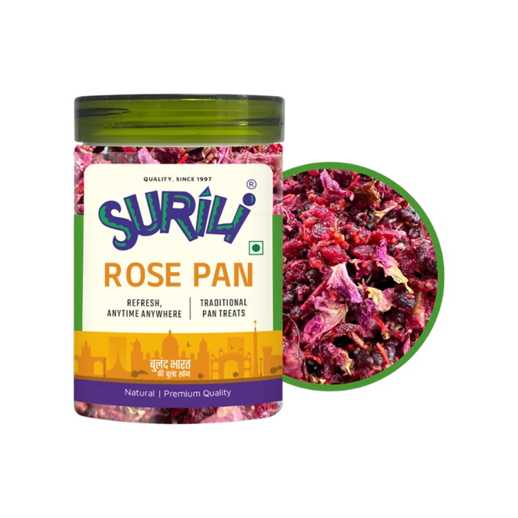 SURILI Special Rose Pan Mukhvas Mouth Freshener with Gulkand