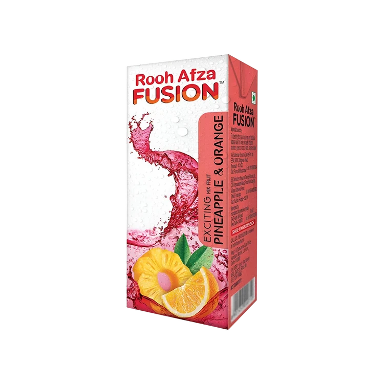 Rooh Afza Fusion Pineapple & Orange Fruit Drink