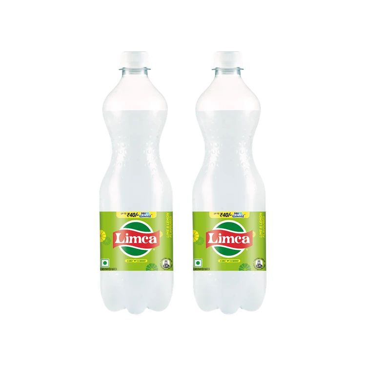 Limca Lemon 'N' Lime Soft Drink 750 ml - Pack of 2