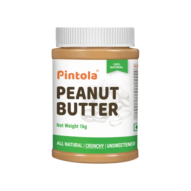 Pintola All Natural Crunchy Peanut Butter (Unsweetened)