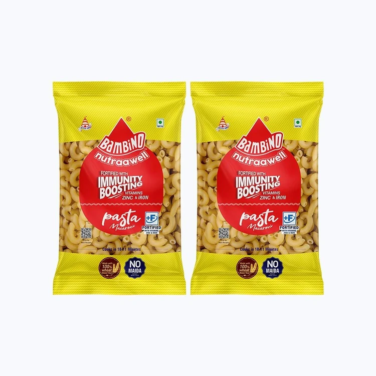 Bambino Pep Elbows Macaroni - Pack of 2