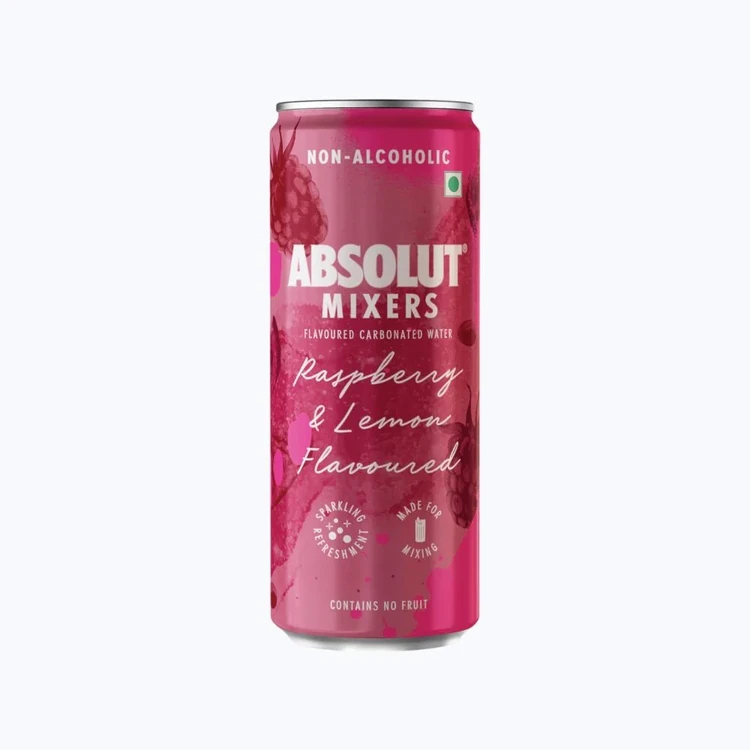 Absolut Mixers (Raspberry & Lemon Flavoured)