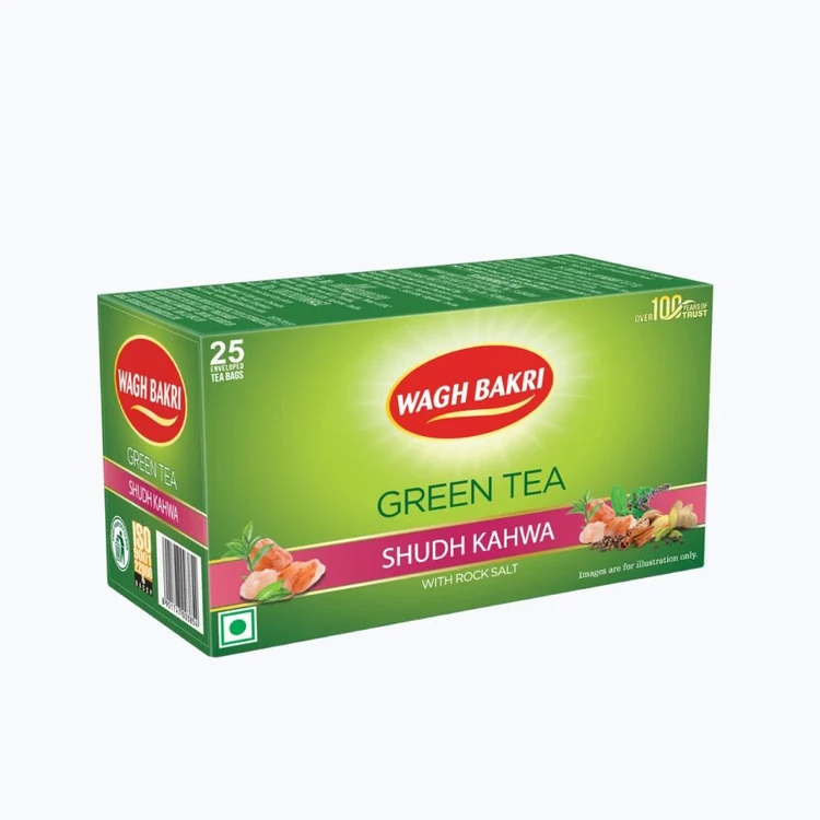 Wagh Bakri Sudh Kahwa Green Tea