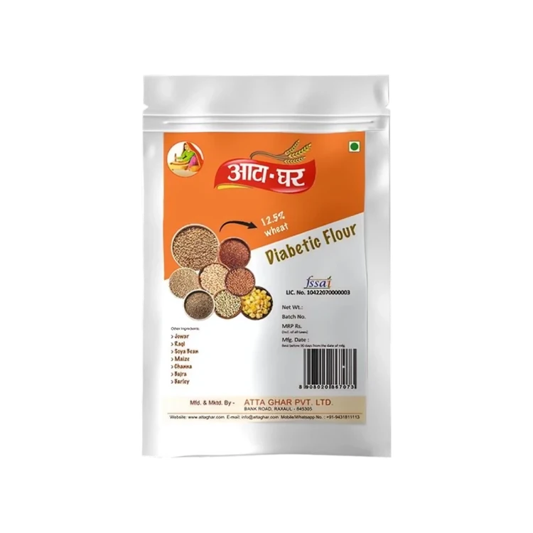 ATTAGHAR Diabetic Flour Atta (Mix of 8 grains) (Godihittu)