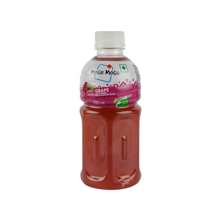 Mogu Mogu Grape Fruit Drink with Nata De Coco
