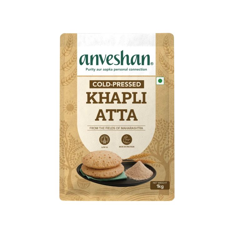 Anveshan Cold Pressed Khapli Wheat Atta