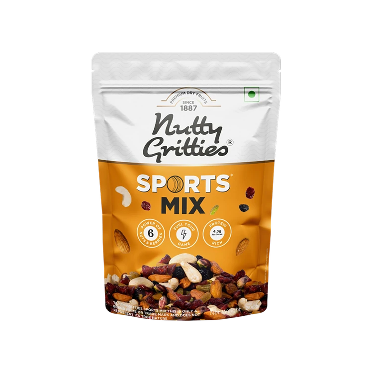 Nutty Gritties Sports Dry Fruit Mix (Dry Fruit Mishrana)