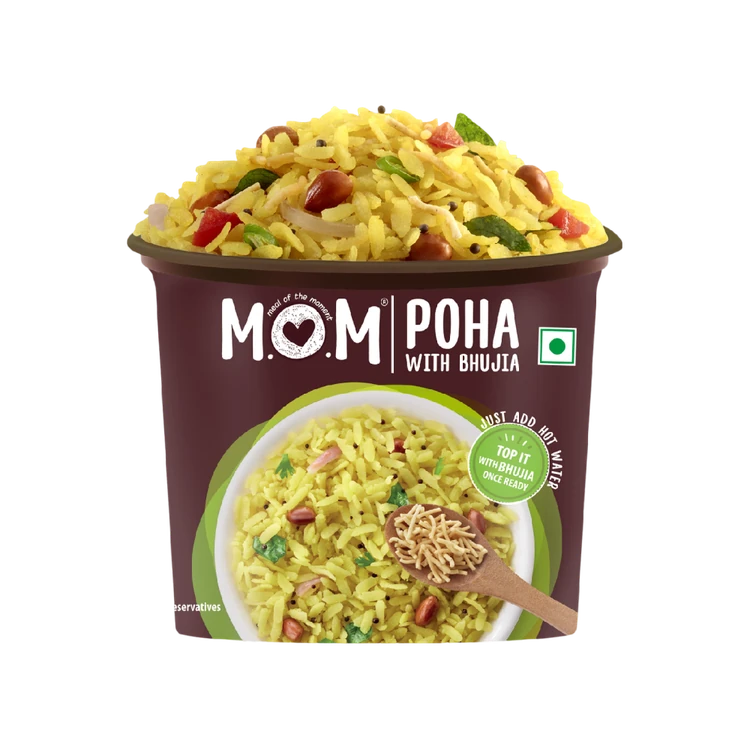 Poha with Bhujia by MOM - Meal Of The Moment