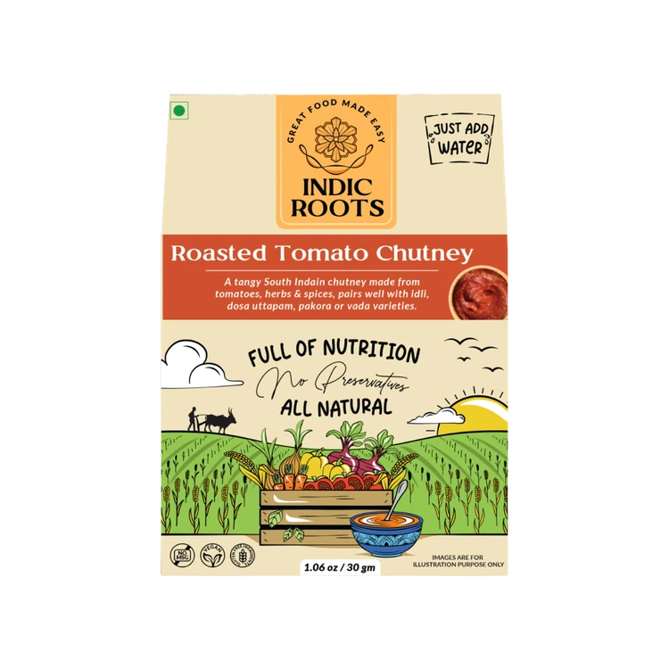 Indic Roots Roasted Tomato Chutney