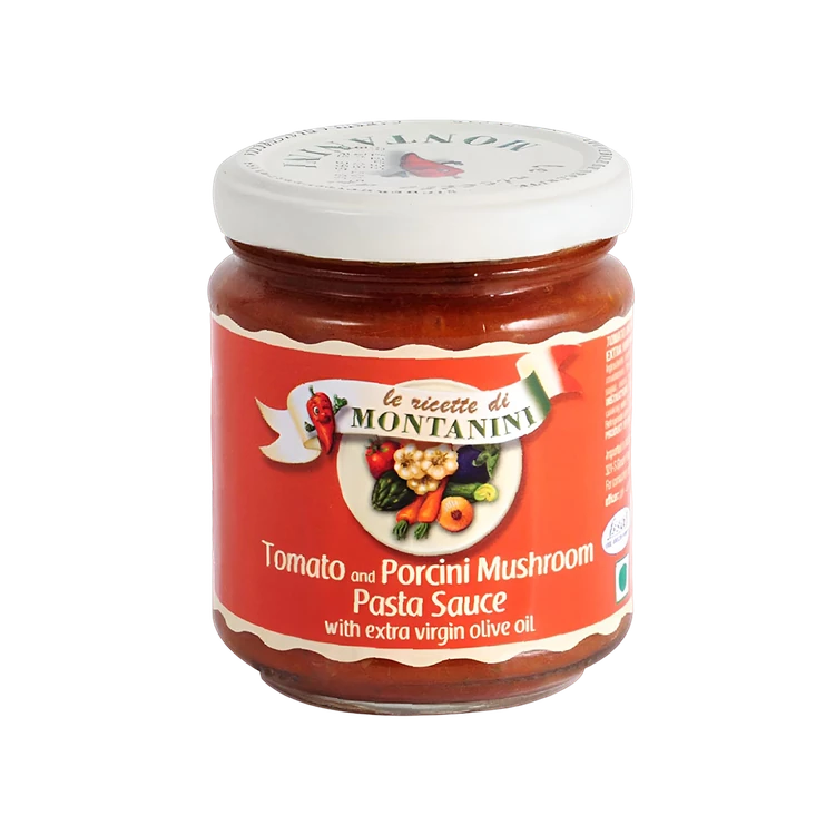 Montanini Tomato & Porcini Mushroom Pasta Sauce
