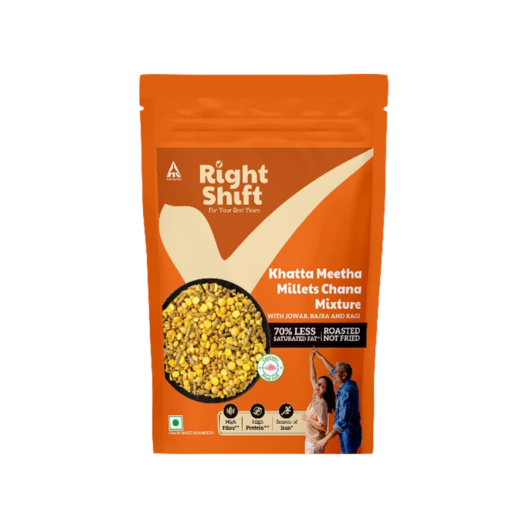 ITC Right Shift Roasted Khatta Meetha Millets Chana Mixture