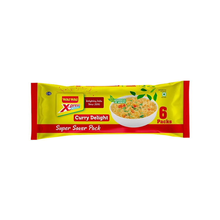 Wai Wai X-Press Curry Delight Noodles