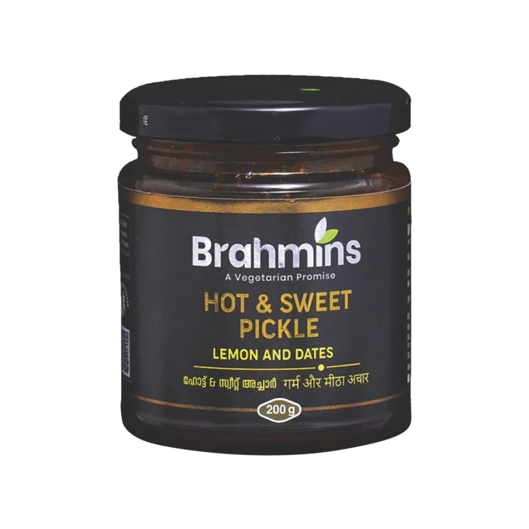 Brahmins Hot & Sweet Lemon & Dates Pickle