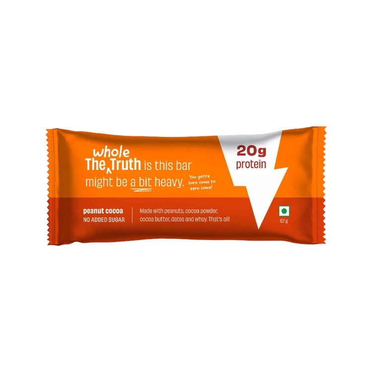 The Whole Truth 20 g Protein Bar - Peanut Cocoa